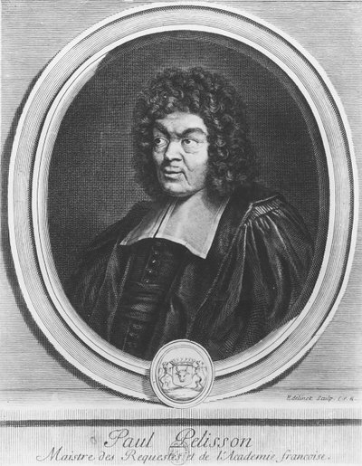 Ritratto di Paul Pellisson da Gérard Edelinck